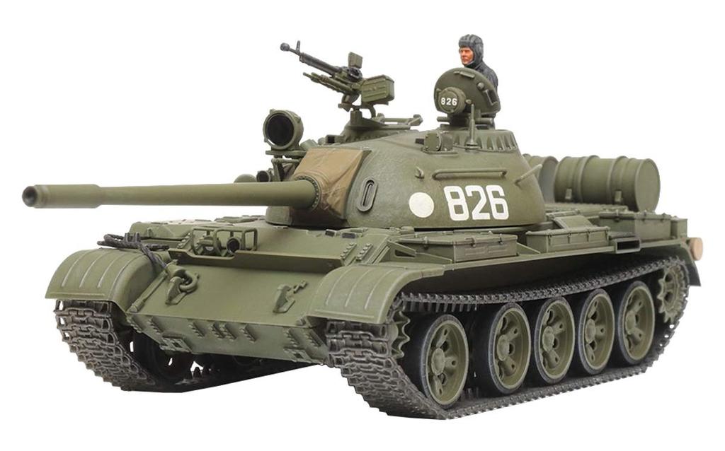 Tamiya Military Miniature Series 98 Soviet Tank Plastic Model Kit 32598 1/48 No. T-55