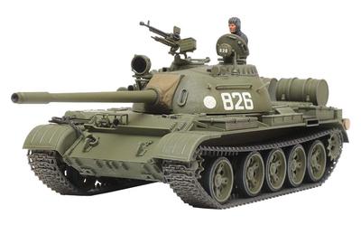 Tamiya Military Miniature Series 98 Soviet Tank Plastic Model Kit 32598 1/48 No. T-55