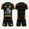 2026 New Ivory Coast Themed Football Jersey Sets Summer Children's Outdoor Casual Breathable T-shirts and Sets