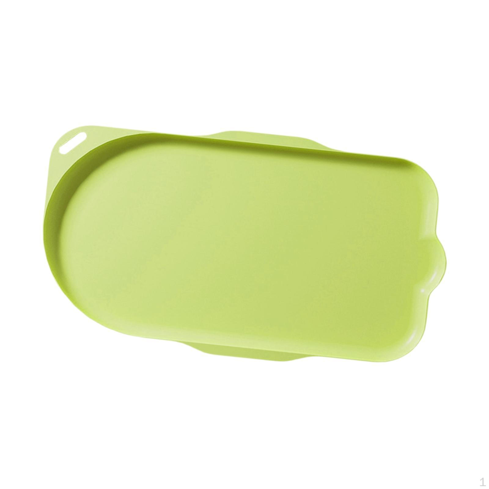 

Килимок для миски для собаки Годування домашніх тварин Нековзкий Легко чиститься Аксесуари Миска Годівниця Килимок Підкладка зелений