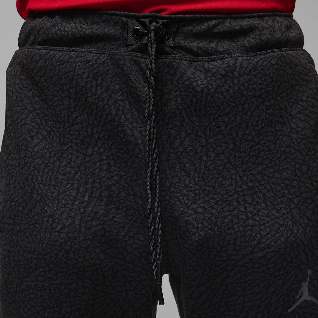 Jordan Slim-Fit Knit Joggers Men Bottoms Black FD8121-010