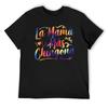 Mother's Day La Mama Mas Chingona Spanish Mothers Day Hispanic Tees Hipster T-shirt Fresh  Move  Sarcastic Home USA Size