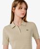 LACOSTE Women'S Cable Sweater Polo Shirt Pf607E-56G 02S