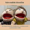 6 Pcs Family Members Hand Puppets Toy,12 Inch Mouth Opening Hand Puppet, Role Play Toy Puppets for Kids,Storytelling Imaginative
