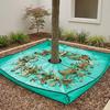 Corner Grommets Tree Trimming Drop Cloth Waterproof Yard Tree Work Mat Garden Yard Cleanup