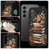 Book Print Case For Samsung Galaxy S24 S25 FE S26 S25 S23 S22 Ultra A17 A56 A16 A55 A25 A15 A36 A54 5G Lanyard Soft Cover