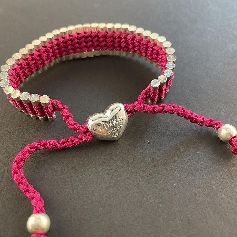 LINKS Bracelet 925 Silver Friendship Weave Bracelet, Low price Wholesale, Christmas Gift