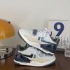 ins wind air cushion casual couple jogging shoes ulzzang contrasting color college breathable sneakers
