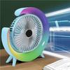 USB Rechargeable Mini Fan Featuring Adjustable Tilt and Silent Operation Perfect for Desktops and Outdoor Activities