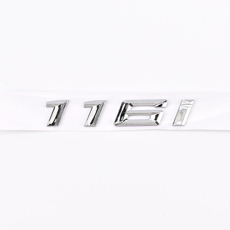 Fits 2020-2023 BMW 1 Series (118i, 116i, 120i, 125i) Rear Car Emblem.