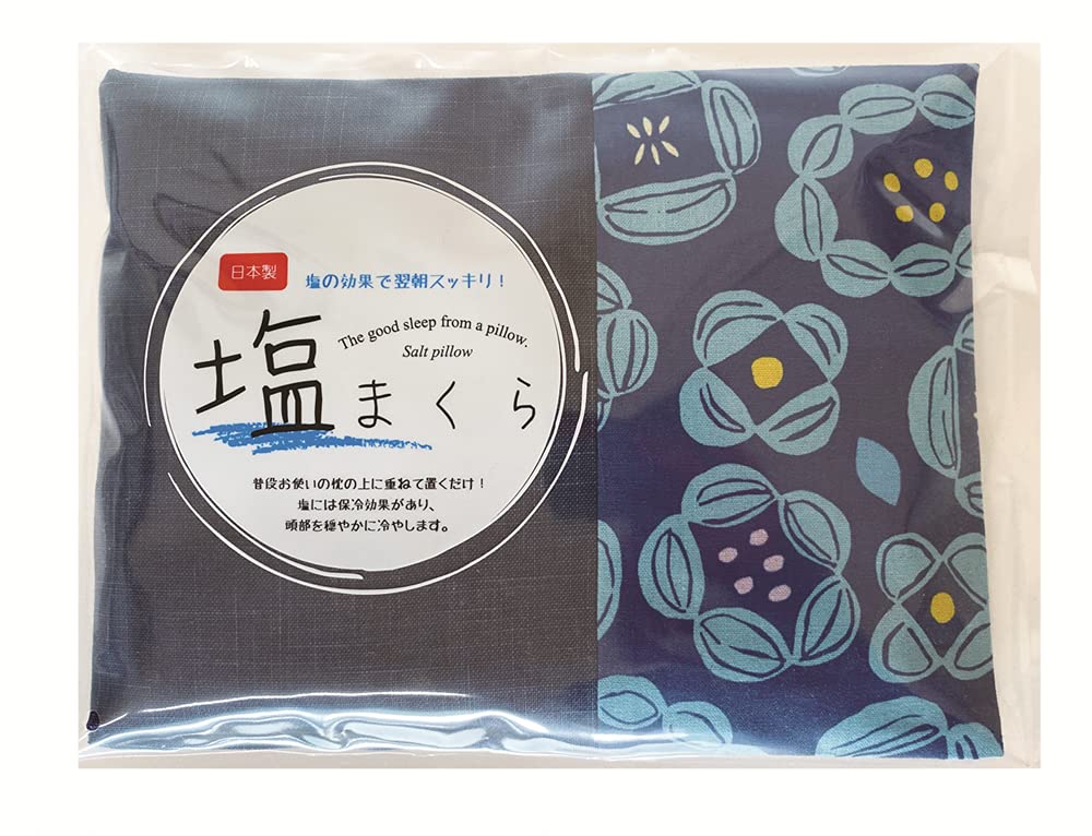 

Koji Company Соль Темно-синий 30см x Коккури Неправильной формы Сделано в 182802 Подушка, Синий, 20см, Цветок, Нить, Япония,