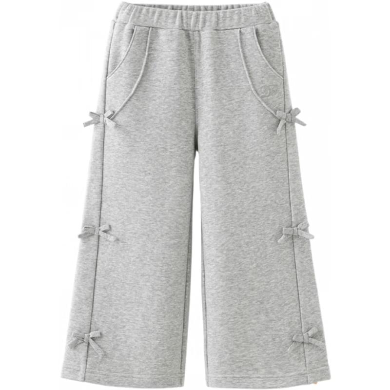 Вязаные широкие брюки для девочек DAVE&BELLA 140 cm