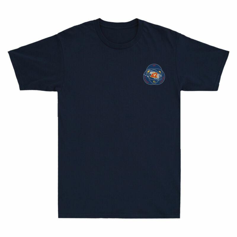 Cotton 42 Universe Tee & Top Vintage Answer The to Everything the Life, T-Shirt