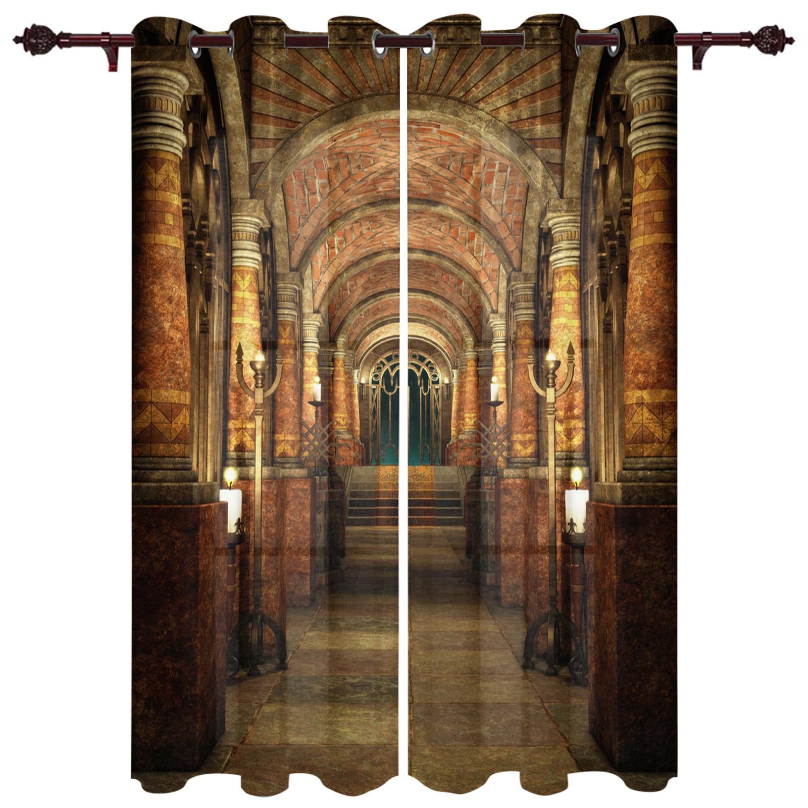 Франция Дворец Окна Шторы Спальня Гостиная Окна Шторы Кухня Украшения Жалюзи Занавес 135W — фото 8