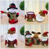 Christmas Wrap Box 3pcs Christmas Boxes Snowman Santa Doll Candy Boxes For Xmas Holiday Party Favors Bags Supplies Decoration Stocking Stuffer Candy