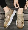 Fashion Summer Men's Sandals Comfortable Height Platform Street Male Shoes Non-slip Thick Soled Sports Slides Light Outdoor Hiking Shoes