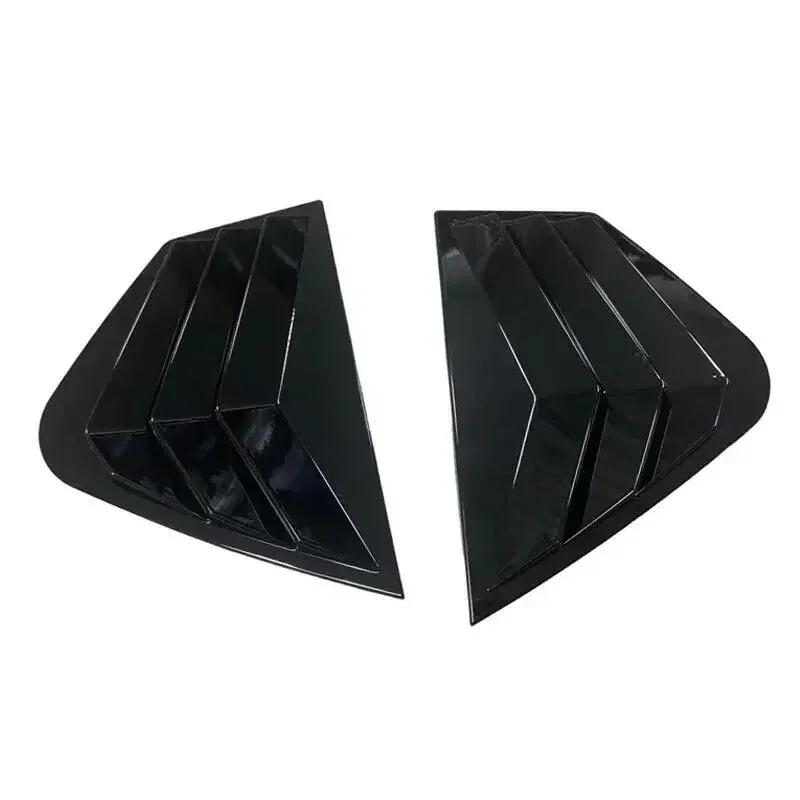 For KIA Optima K5 2011 2012 2013 2014 2015 ABS Plastic Rear Window Quarter Louver Cover Side Vent Trim Car Adhesive Accessories