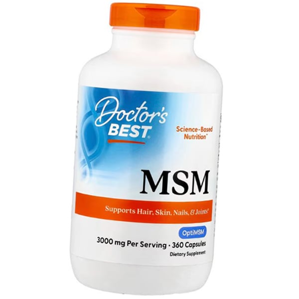 Metilsulfonilmetano, MSM 1000, Doctor's Best (03327013)