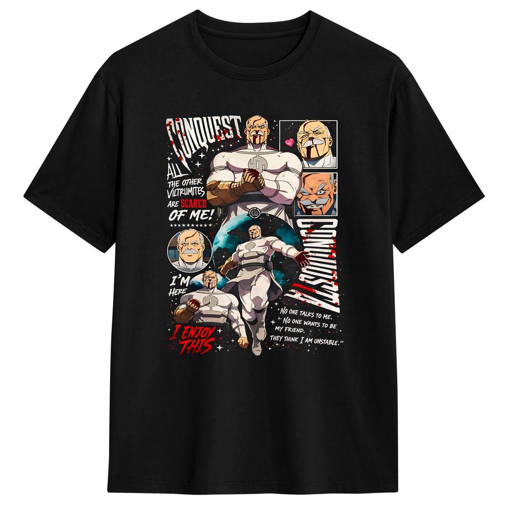 Anissa Invincible Character T Shirt Summer Cotton TShirts For Unisexs Custom DIY Tee Shirt ShortSleeved Y2K Funny Tops