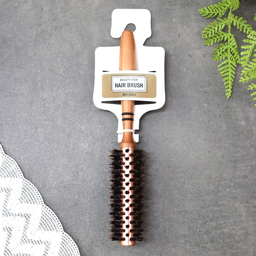 

Double ring aluminum forking roll brush