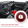 RYANSTAR Shifter 7 Ball Billiard Pool  Shift Knob Universal Stick Shifter Knobs for Car SUV Bus Truck