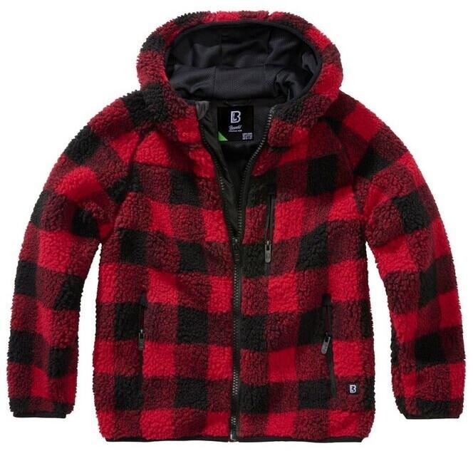 

Куртка Brandit Teddyfleecejacket Капюшон 1-St красный schwarz M