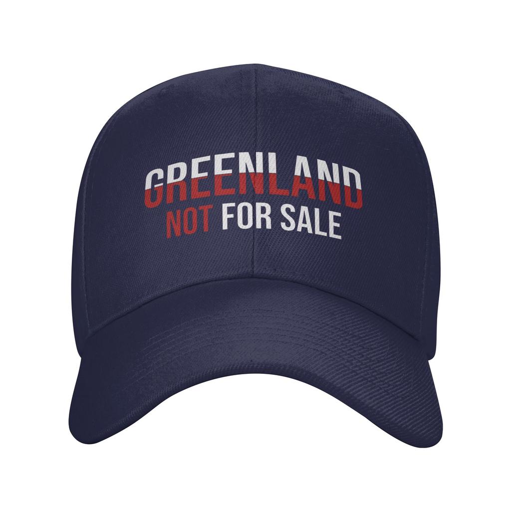 Greenland Is Not For Sale Casual Baseball Cap Summer Trucker Hat Hot Sale Kpop Rock Hip Hop Hats Unisex Fashion Baseball Caps