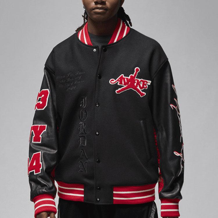 Jordan X Awake Ny Varsity Jacket Asia Sizing FQ5440-657
