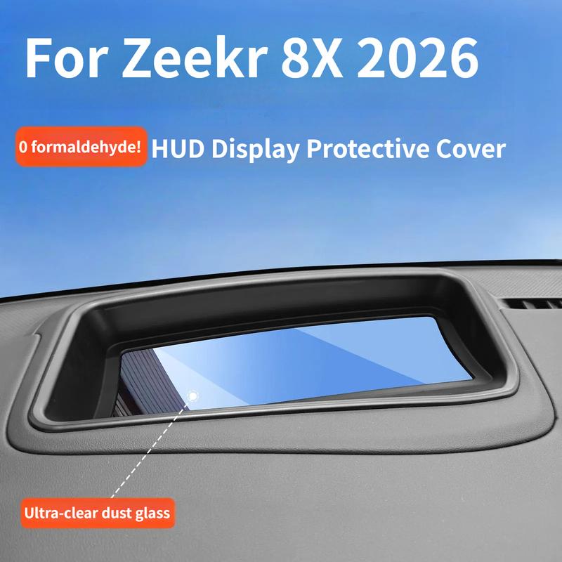 HUD Head Up Display Dashboard Protective Frame For Zeekr 8X,Ultra Clear Dustproof Guard Cover,Car Interior Modified Accessories