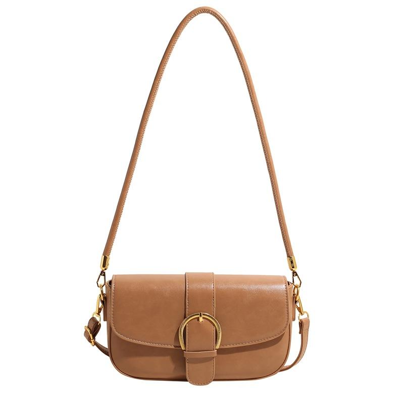 New Fashion Niche Design Popular Versatile Pin Buckle Small Square Bag Shoulder Crossbody Women's Bag