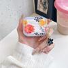AirPods Blue Background Peony Is Suitable for Apple 1/1 Generation Wireless Bluetooth Pro1 All-inclusive Anti-drop Earphone Case