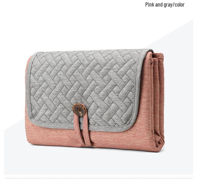 Portable Waterproof Diaper Bag and Changing Pad for Newborns