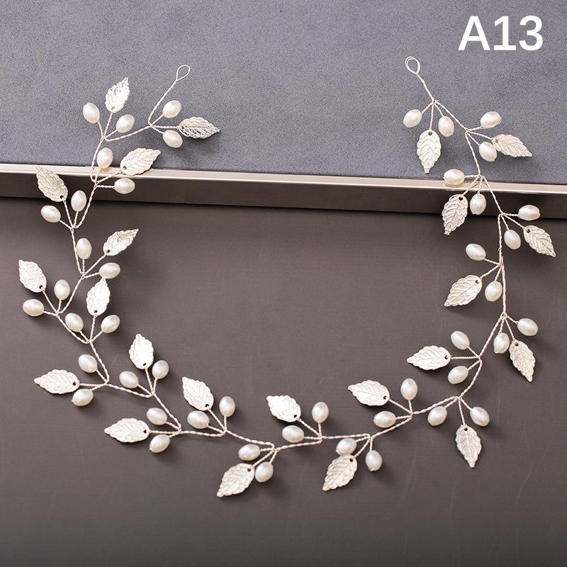 Women Headbands Pearl  Flower Headband Wedding Hair Accessories For Women Bridal Headband Hair Jewelry Wedding Accessories