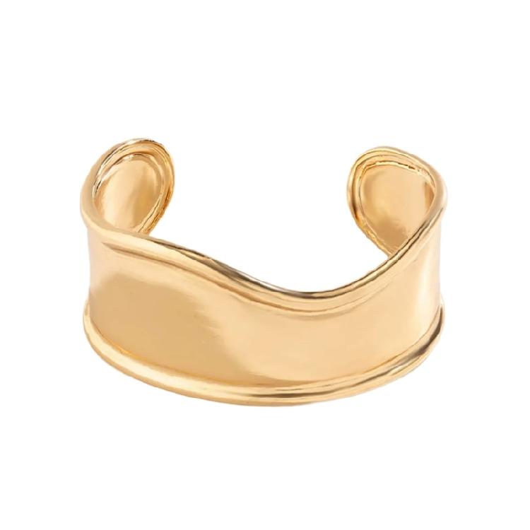 Unique Wide Face Irregular Bracelet Fashion Irregular Wide Opening Bracelet