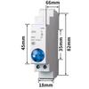 Accident Signals For Circuit Control Systems AC/DC 24V Indication Lights Flame Retardant Plastic Long Working Life 30000h