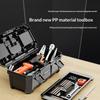 Industrial Grade Portable Tool Box Storage Organizer Heavy Duty Mechanic Car Repair Home DIY Electrician Multipurpose Tool Chest