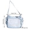 HOT Fashion Japanese Style Transparent Itabag One-shoulder Crossbody Postman Bags Japanese Designer Preppy Handbag Purse 2025