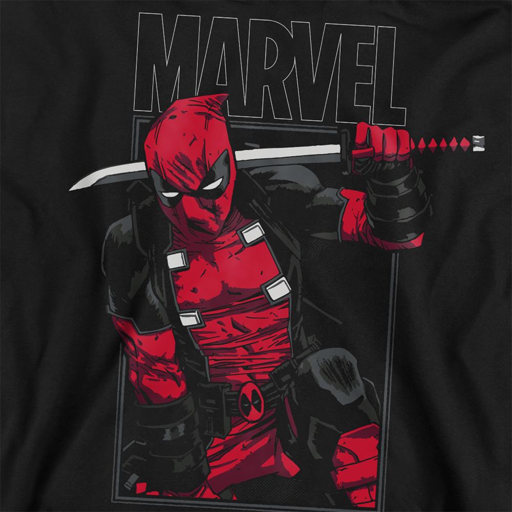 Deadpool Unisex Adult Sword Sweatshirt
