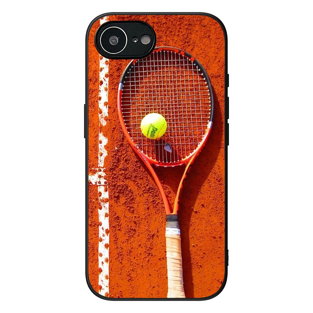 Eat Sleep Tennis Repeat Ball Coach Phone Cover for Apple iPhone 16 15 14 Plus 13 12 Mini 17 Pro Max + ProMax 16E Air Case