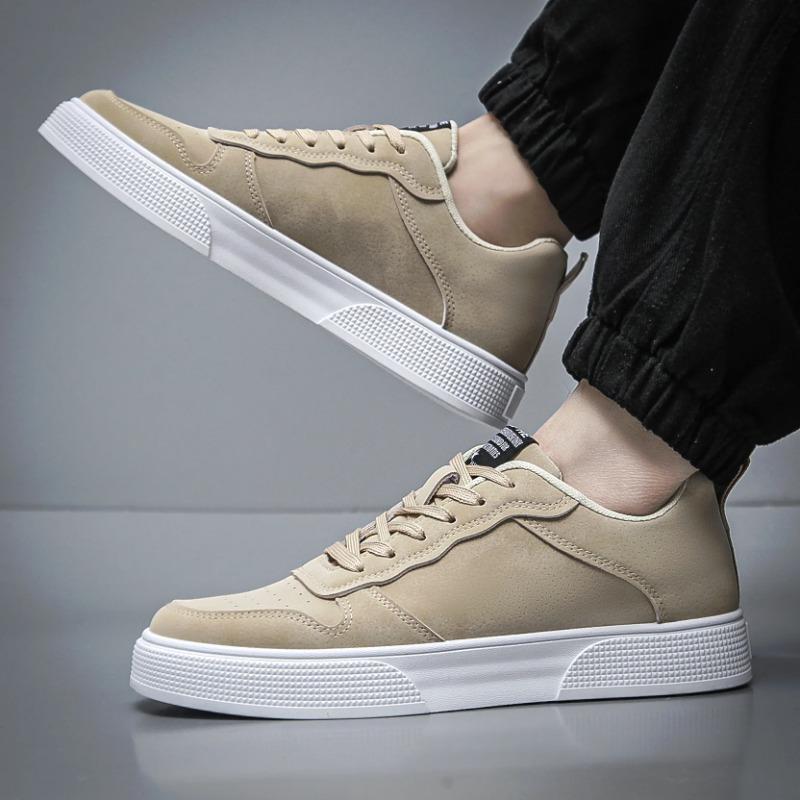 Herrenschuhe Gesicht Modisch Vielseitig Trend FreizeitSchuhe Weiche Sohle Niedrige Schuhe Herren