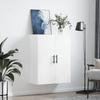 Wall Cabinet White 69.5 X 34 X 90 Cm