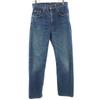 90s 519 Old Straight Denim Pants W28 Jeans Women Used