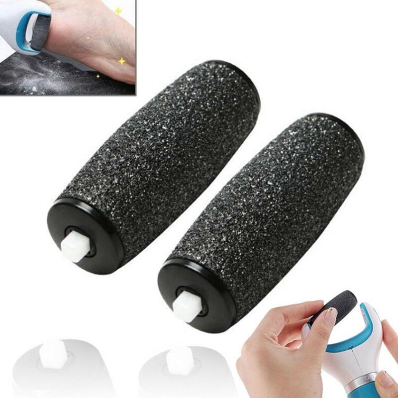 4Pcs Coarse Replacement Refill Roller Head For Electric Pedicure Foot File Tools