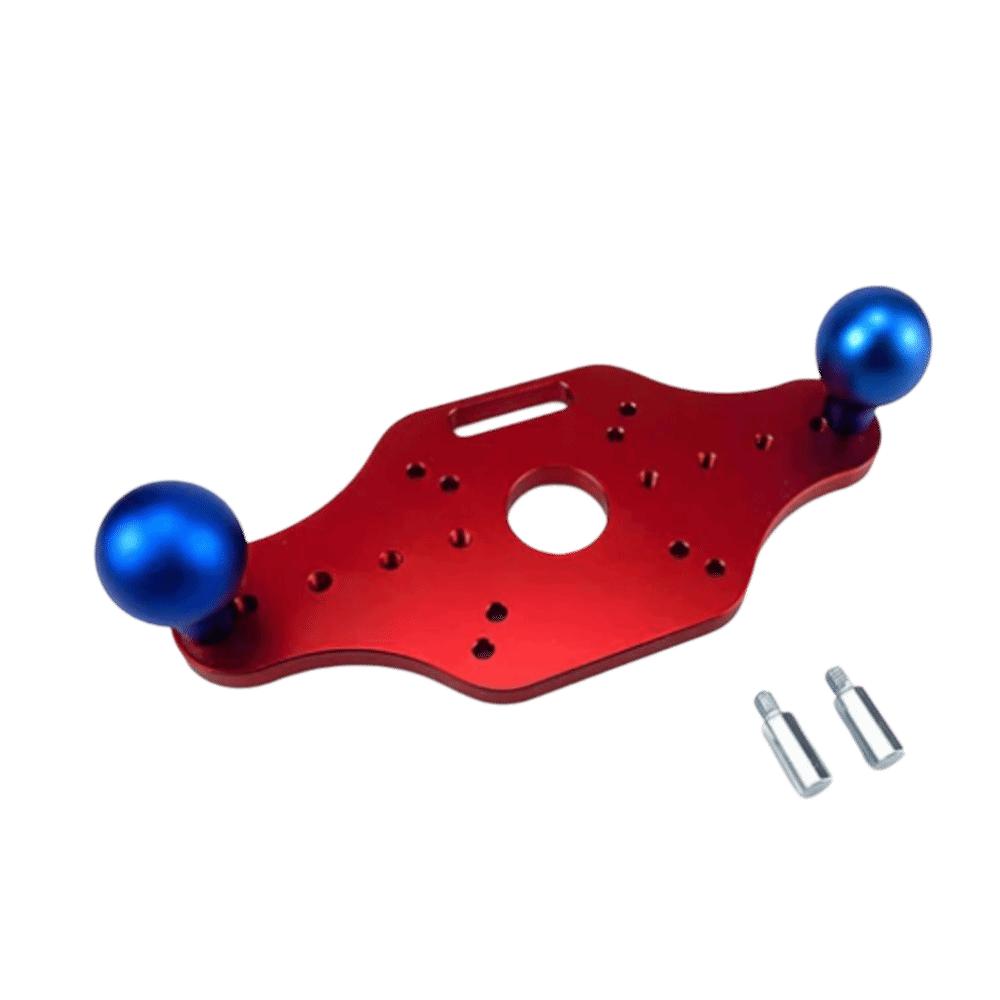 Rust Resistant Wood Router Base Bakelite Material Milling Mounting Plate  Wood Engraving