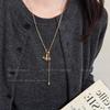 Empress Dowager Cixi Pearl Pendant Necklace - Women's 2025 Autumn/Winter Adjustable Sweater Chain, High-End Accessory