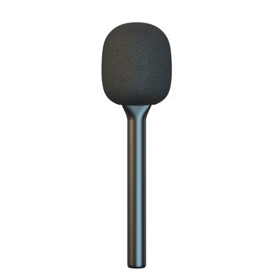 Verstellbarer Griff Handheld Reporter Mikrofon Adapter Stick Sichtbares Design Für Formelle Interviews Haltbarkeit Kunststoffkonstruktion