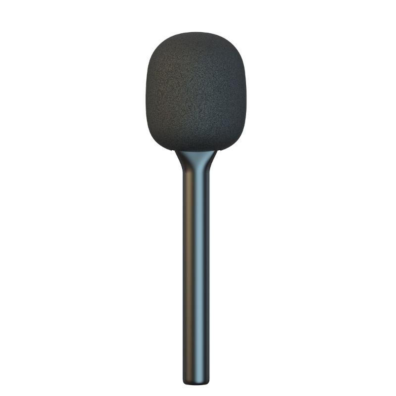 

Wind Resistant Handheld Interviews Microphone Adapter Stick For Outdoor Reporting Clear Audios Capture Plastic Design 1