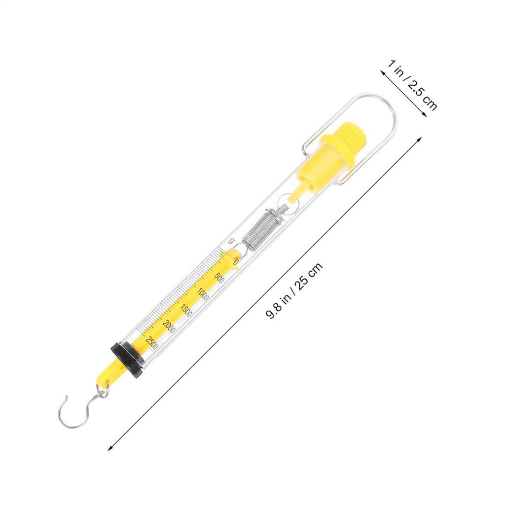 Spring Scale For Weight 2.5N Capacity Portable Dynamometer Portable Dynamometer For Physics Laboratory Science Students