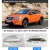 for Subaru XV 2012 - 2017 Luxurious Chrome Handle Cover Trim Set 2013 2014 2015 2016 No Rust Accessories Stickers Car Styling