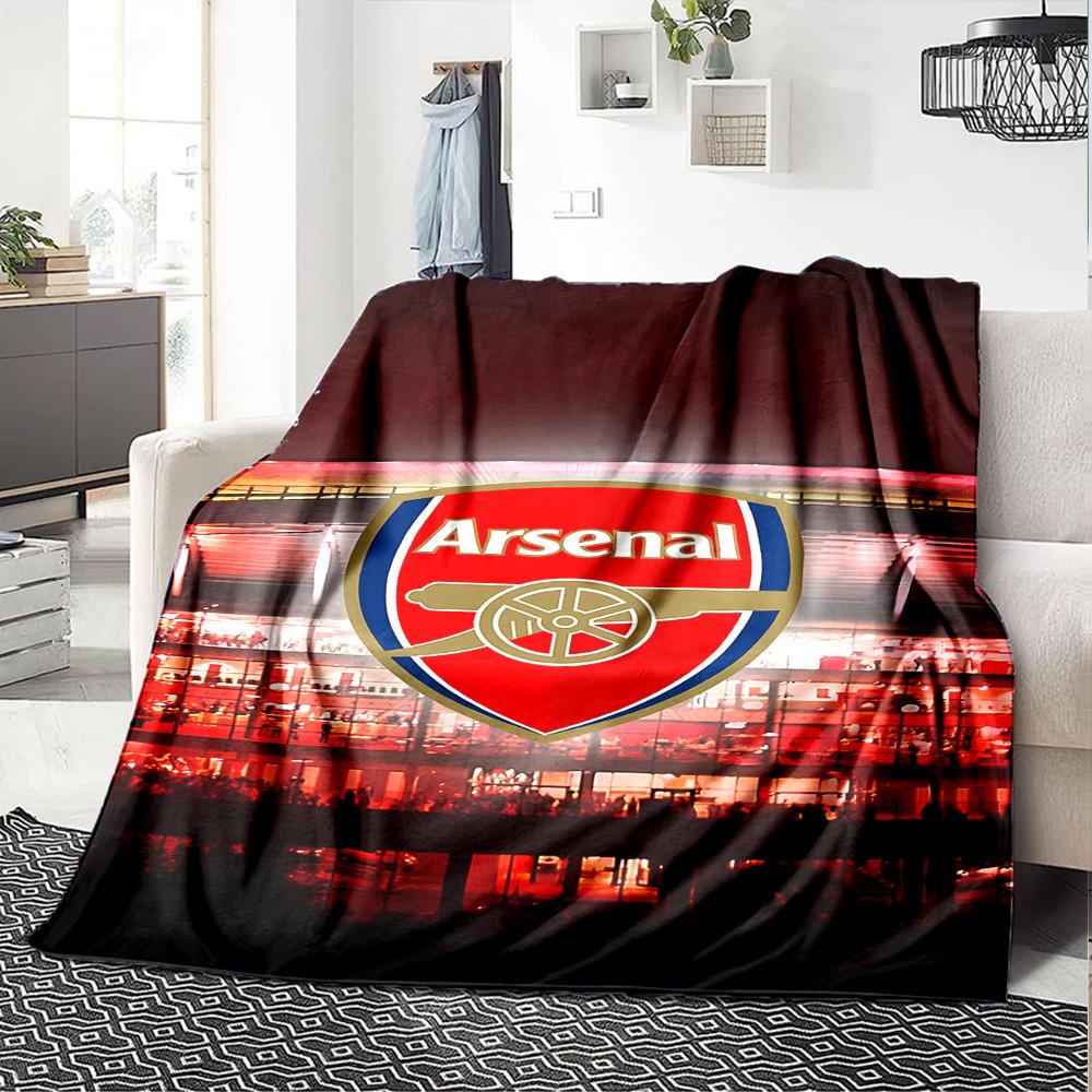 Arsenal Blanket Soft Warm Cozy Suitable for Chair Picnics Bedding for All Seasons Digital Print Unique Gift for Family and Friends Camping